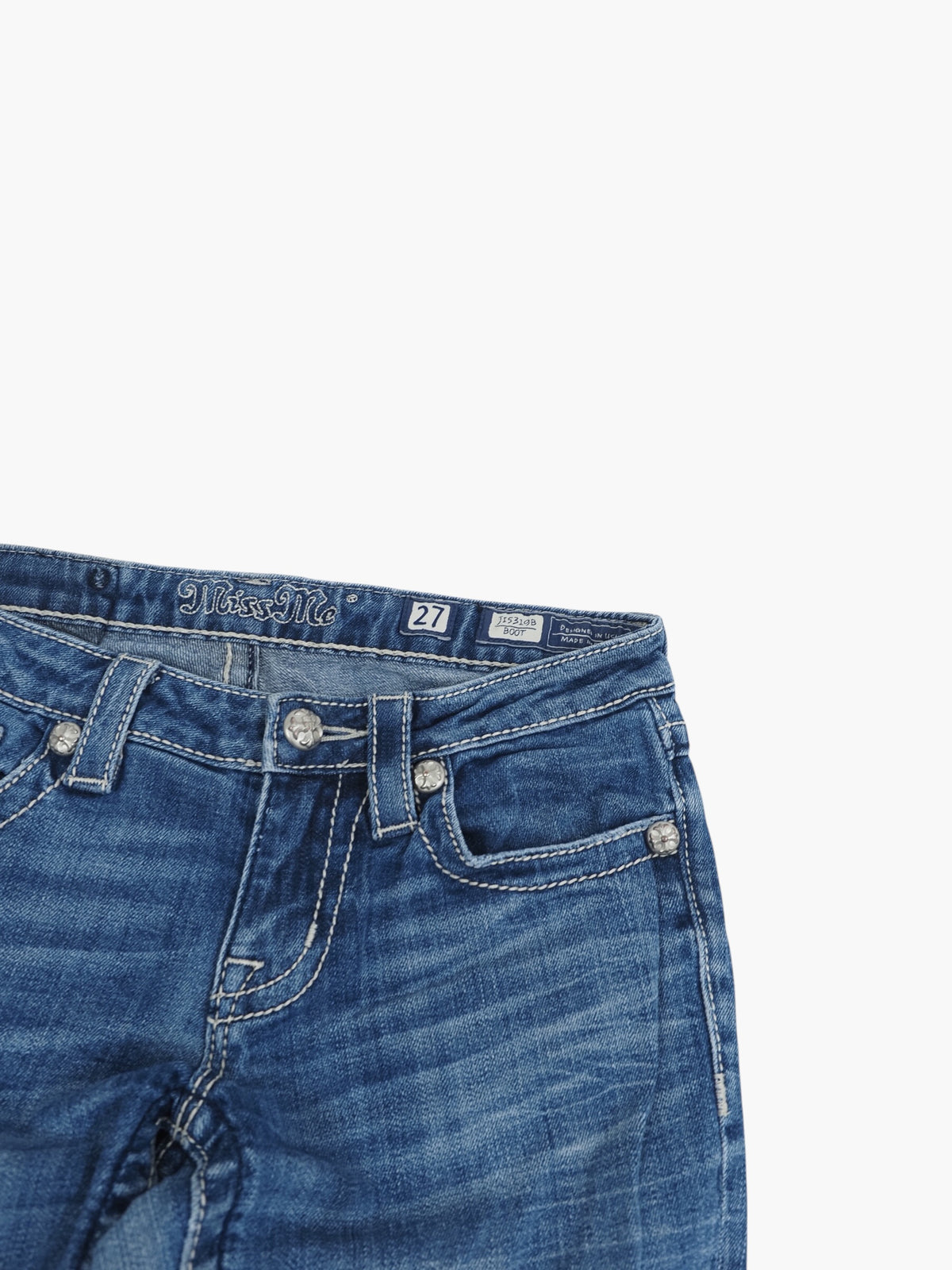 Vintage Bootcut Miss Me Jeans Damen S