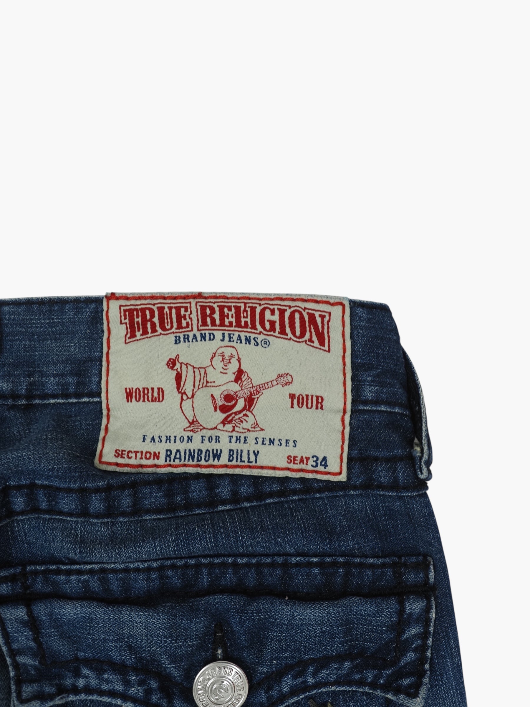 Vintage Straight True Religion Jeans Damen M