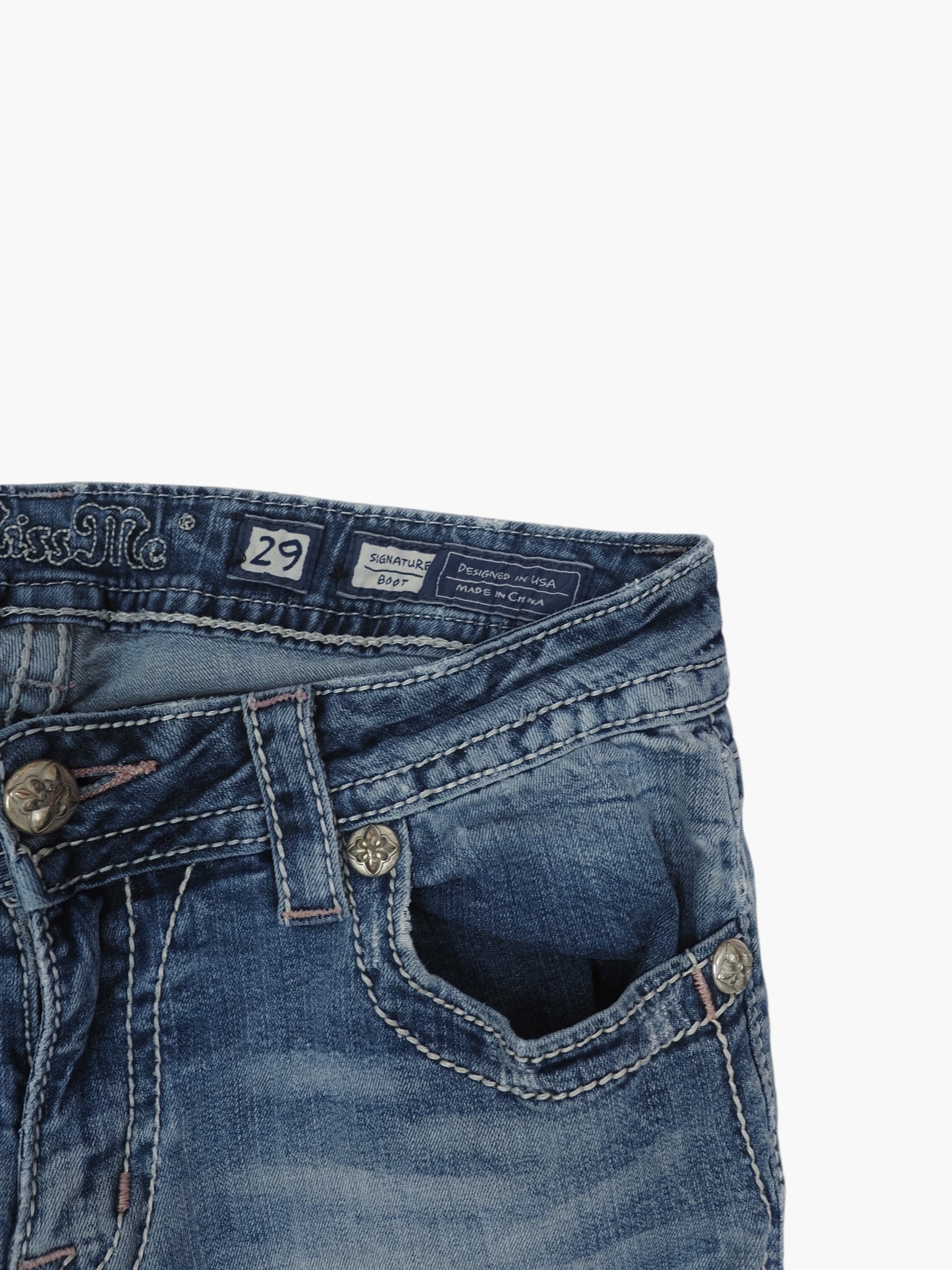 Vintage Bootcut Miss Me Jeans Damen M