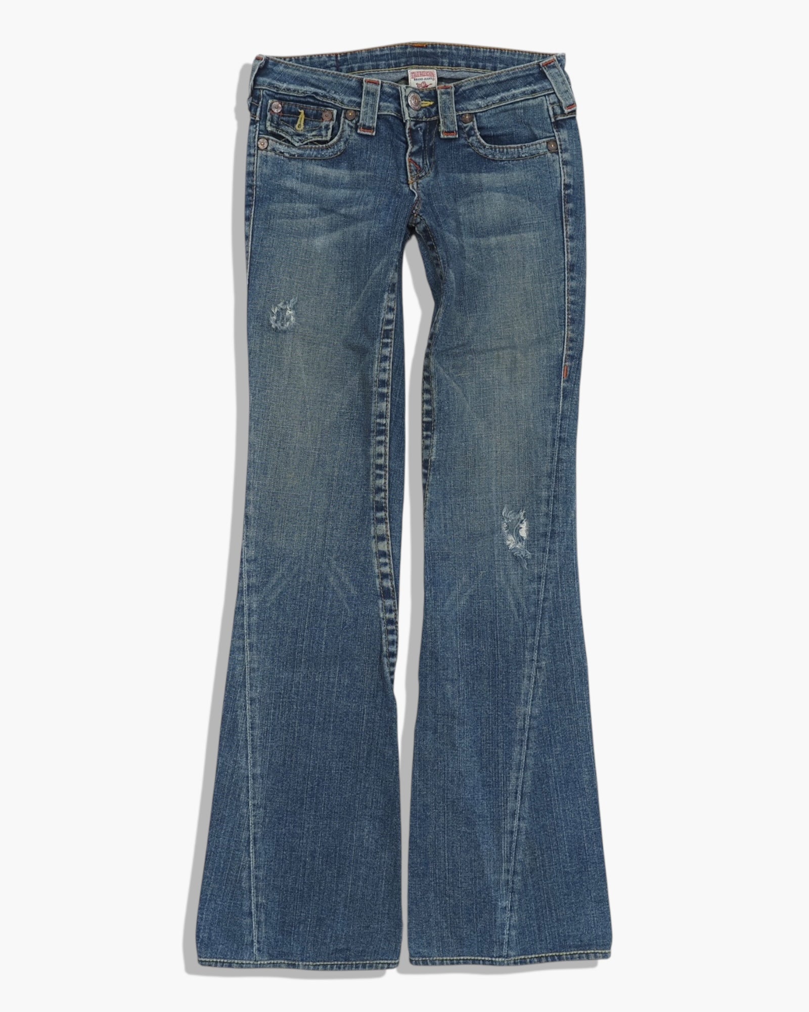 Vintage Flared True Religion Jeans Damen S