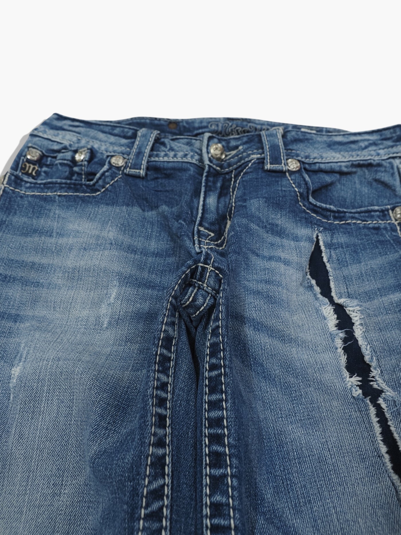 Vintage Bootcut Miss Me Jeans Damen M