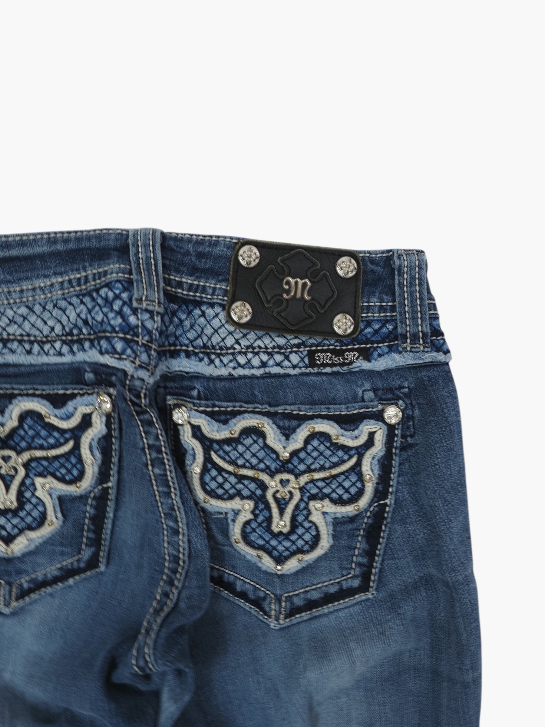 Vintage Bootcut Miss Me Jeans Damen S