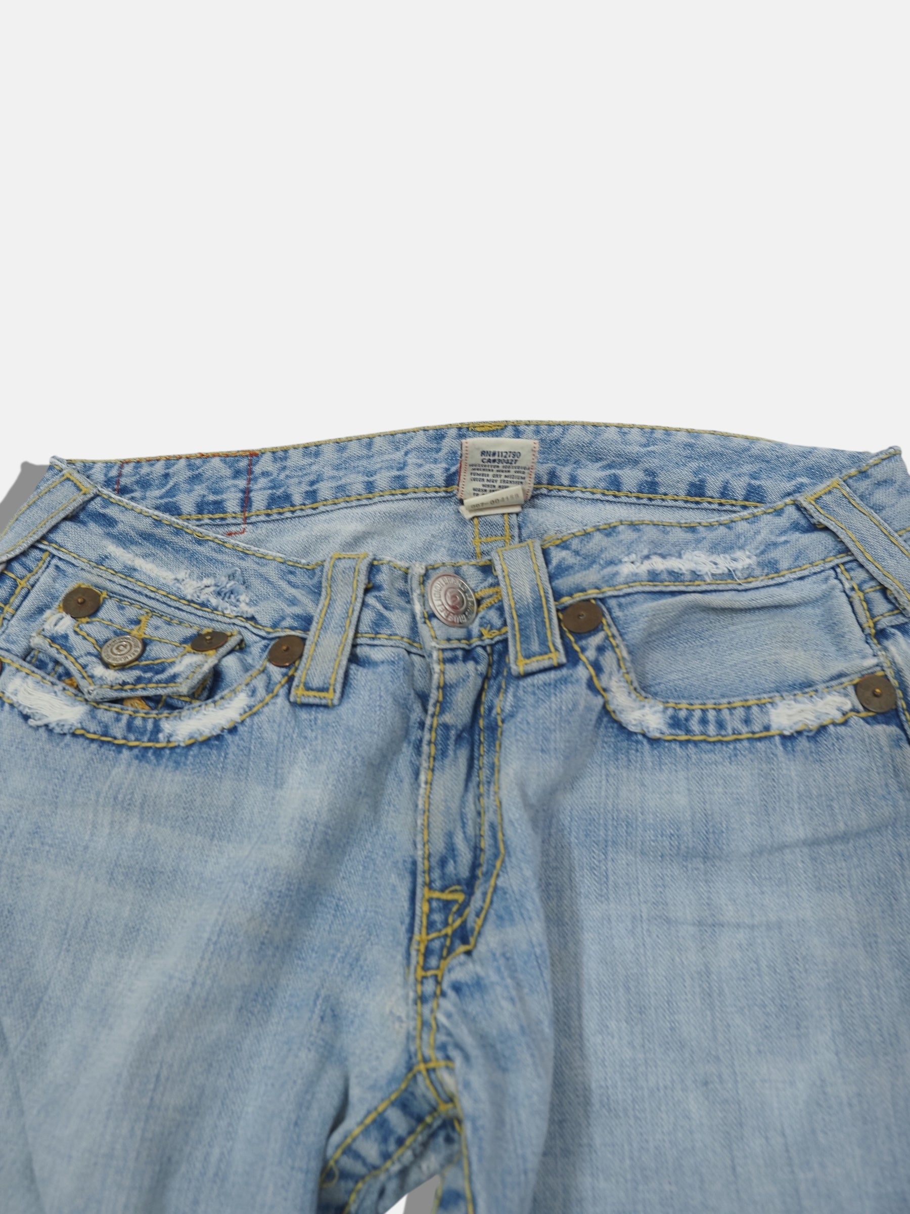 Vintage Flared True Religion Jeans Damen M