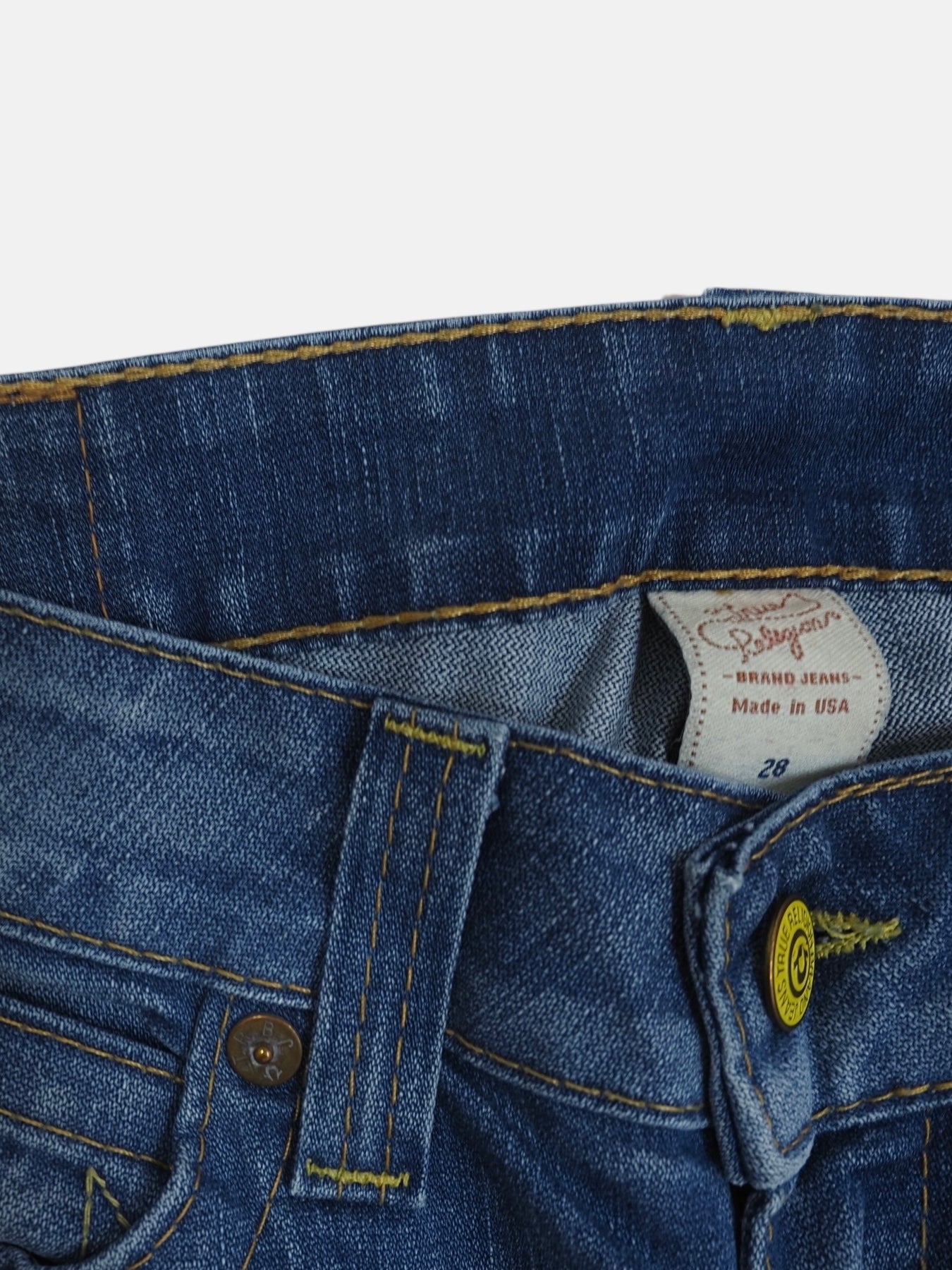 Vintage Flared True Religion Jeans Damen M