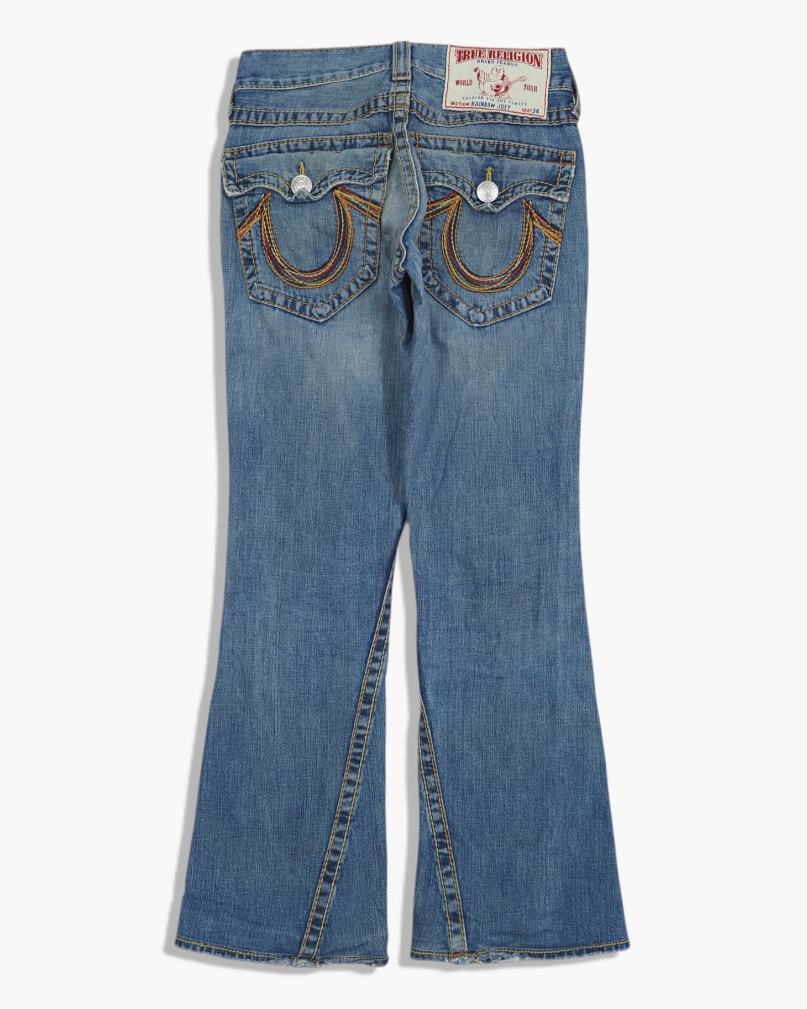 Vintage Flared True Religion Jeans Damen M