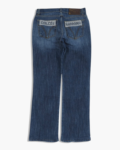 Vintage Dolce Gabbana Straight Damen Jeans M