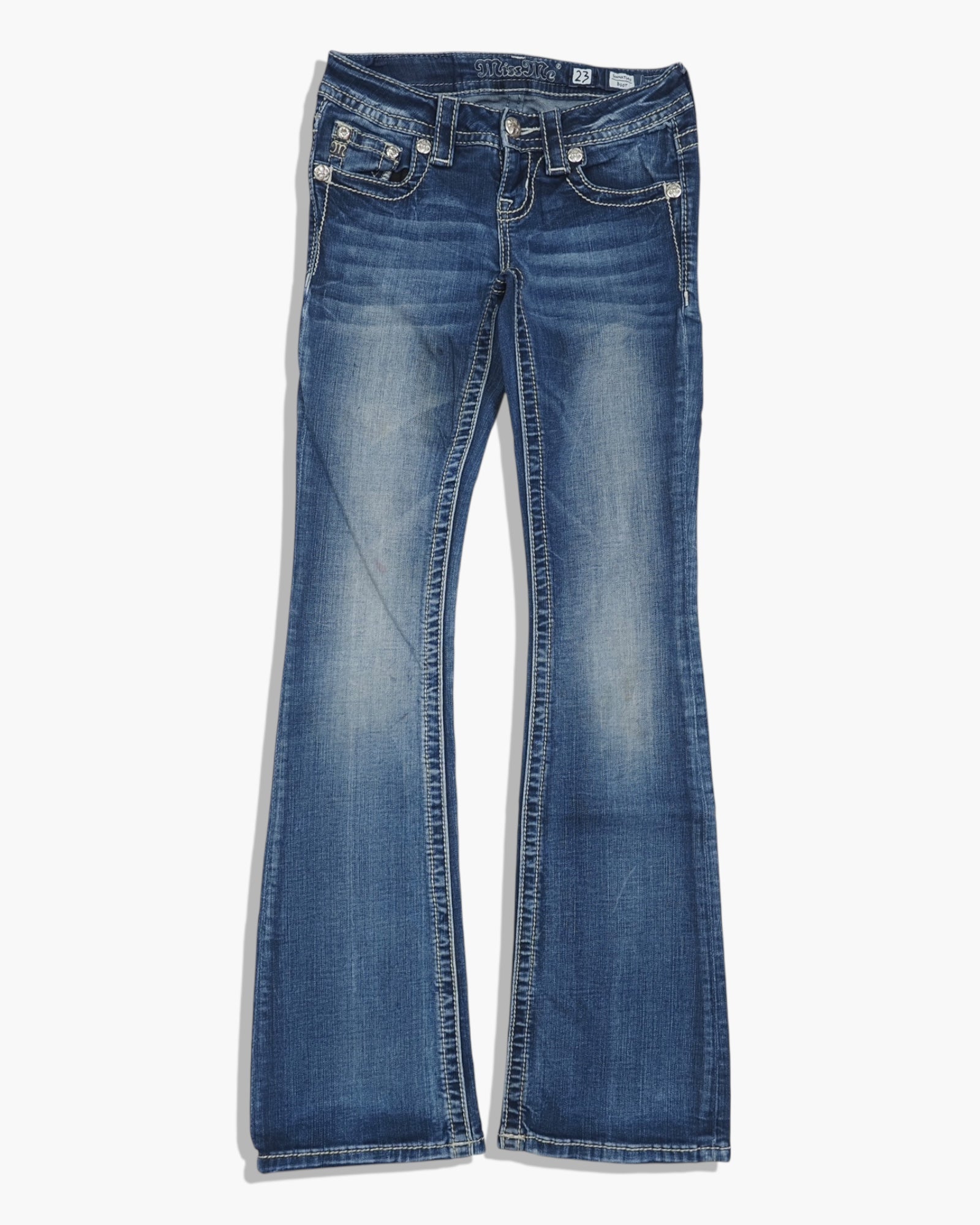 Vintage Bootcut Miss Me Jeans Damen XS