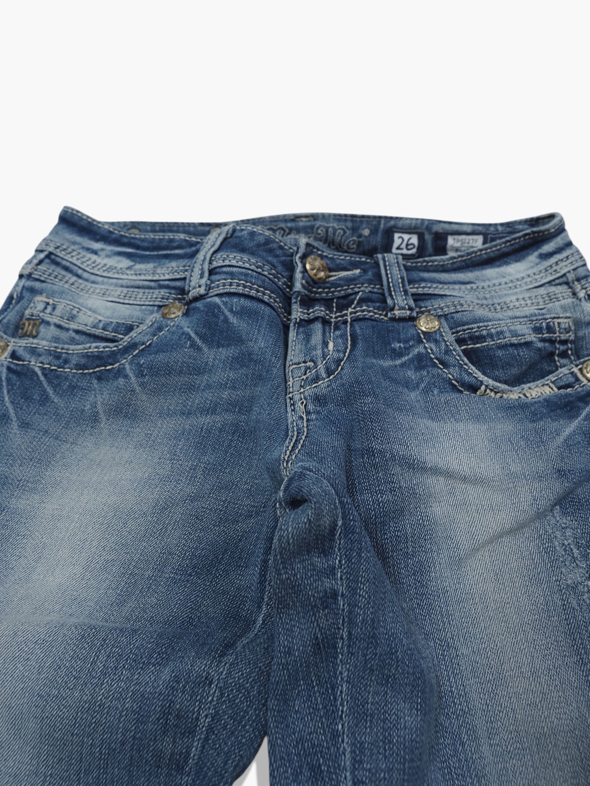 Vintage Flared Miss Me Jeans Damen S