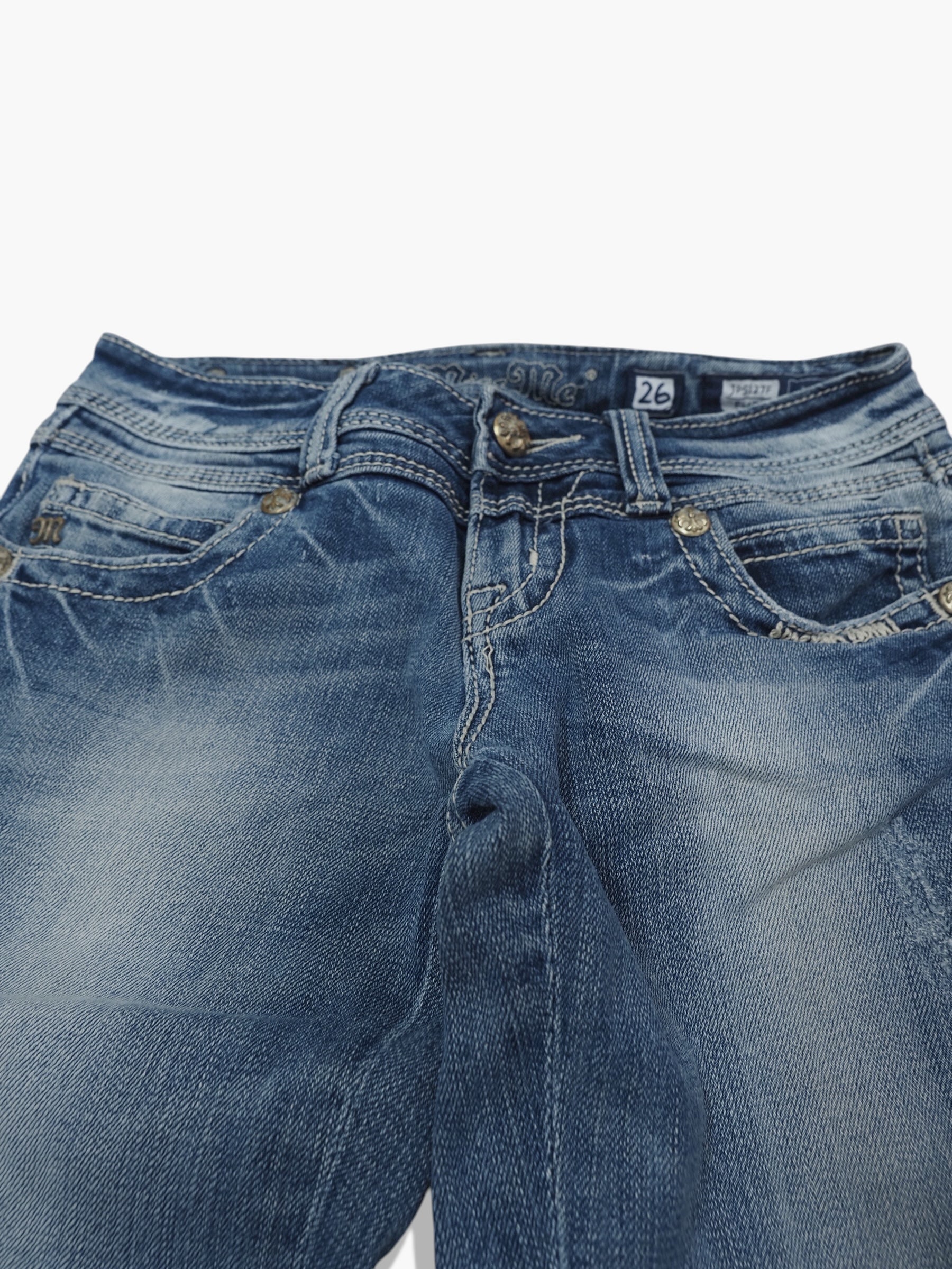 Vintage Flared Miss Me Jeans Damen S