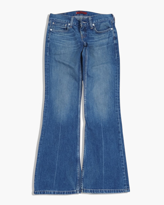Vintage Flared Levis Jeans Damen M