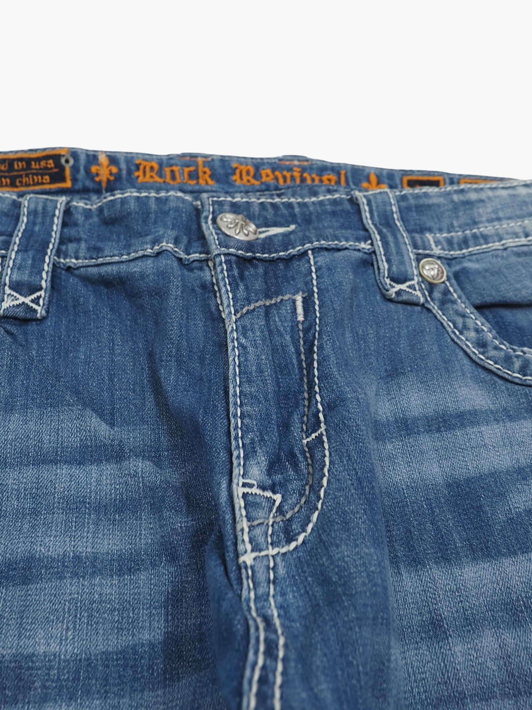 Vintage Baggy Rock Revival Herren L