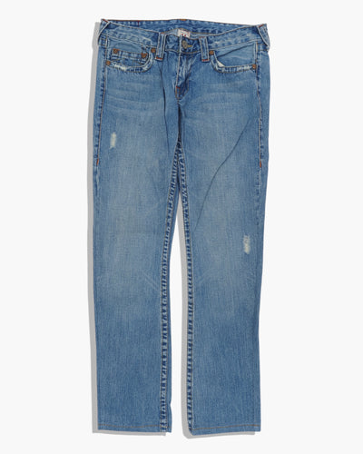 Vintage Straight True Religion Jeans Damen M