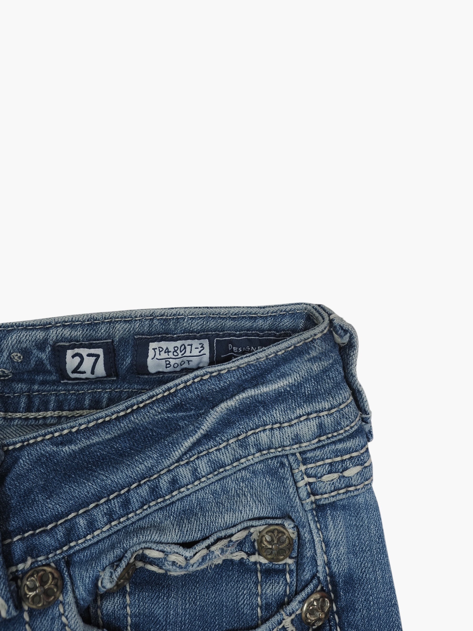 Vintage Bootcut Miss Me Jeans Damen M