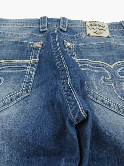 Vintage Baggy Rock Revival Herren L