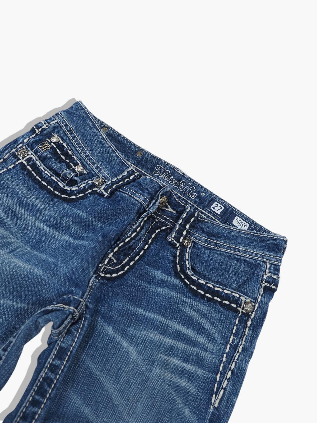 Vintage Bootcut Miss Me Jeans Damen XS