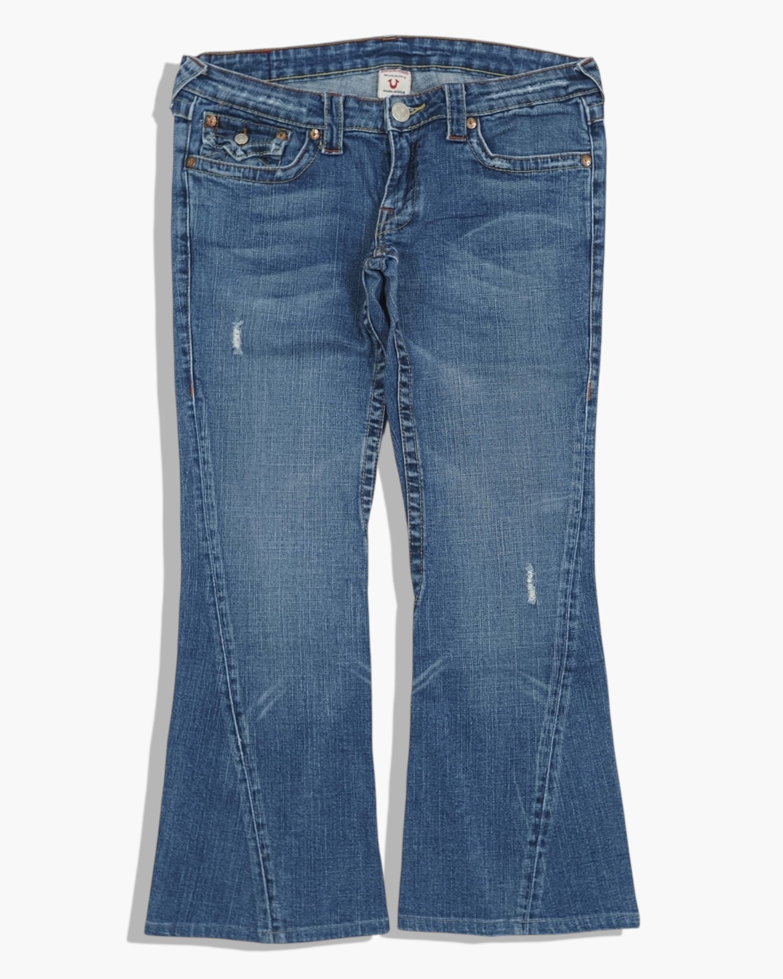 Vintage Flared True Religion Jeans Damen M