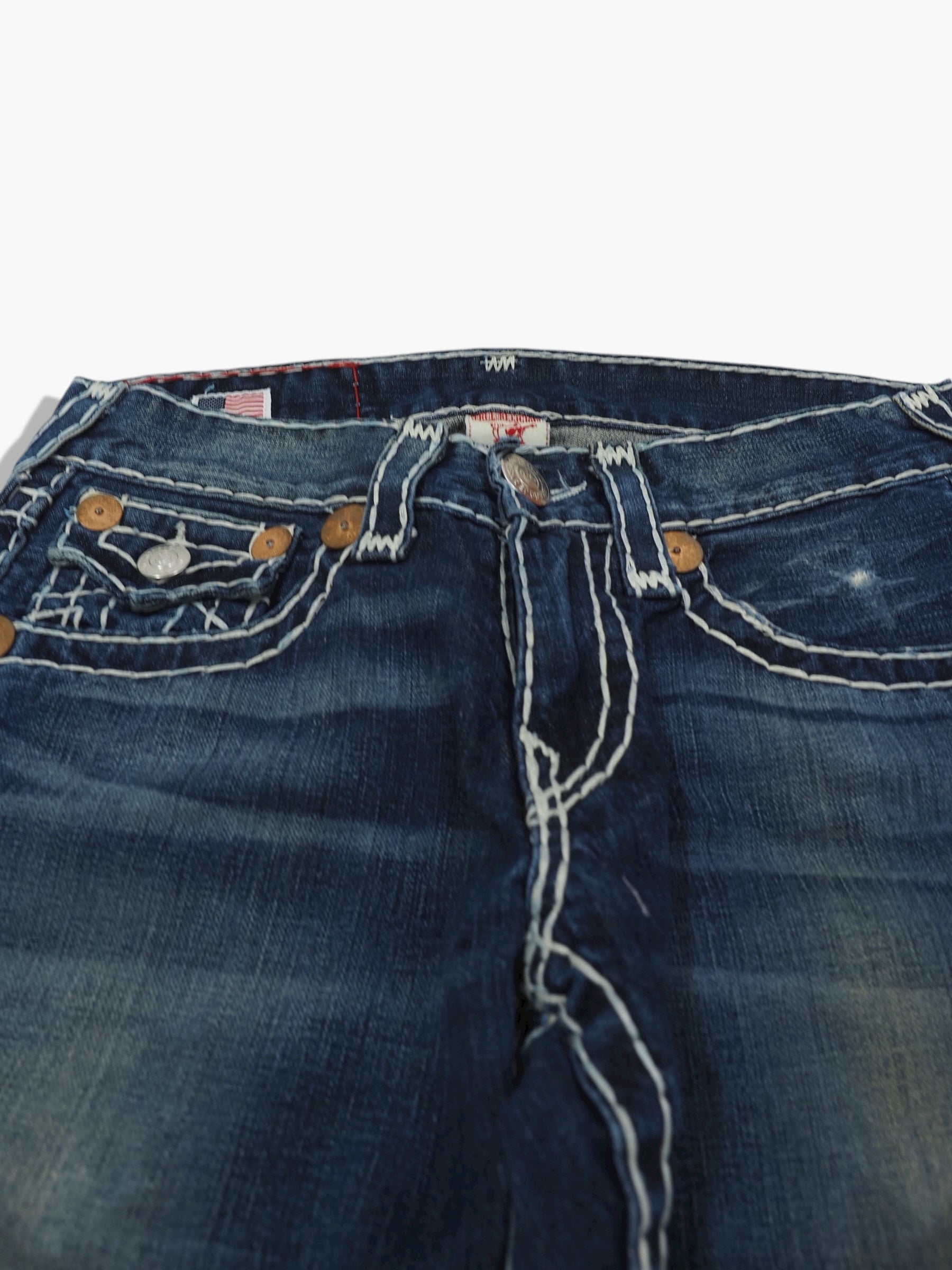 Vintage Straight True Religion Jeans Damen M