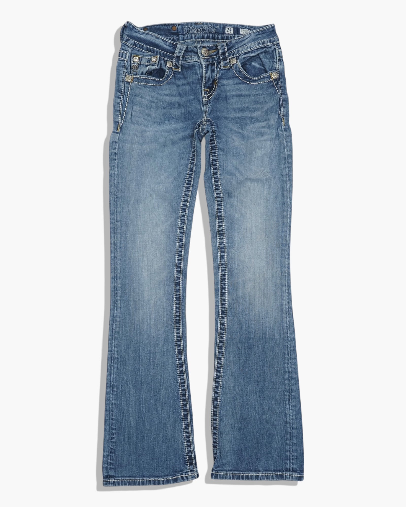 Vintage Bootcut Miss Me Jeans Damen XS