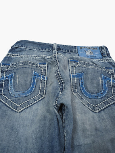 Vintage Straight True Religion Jeans Damen L