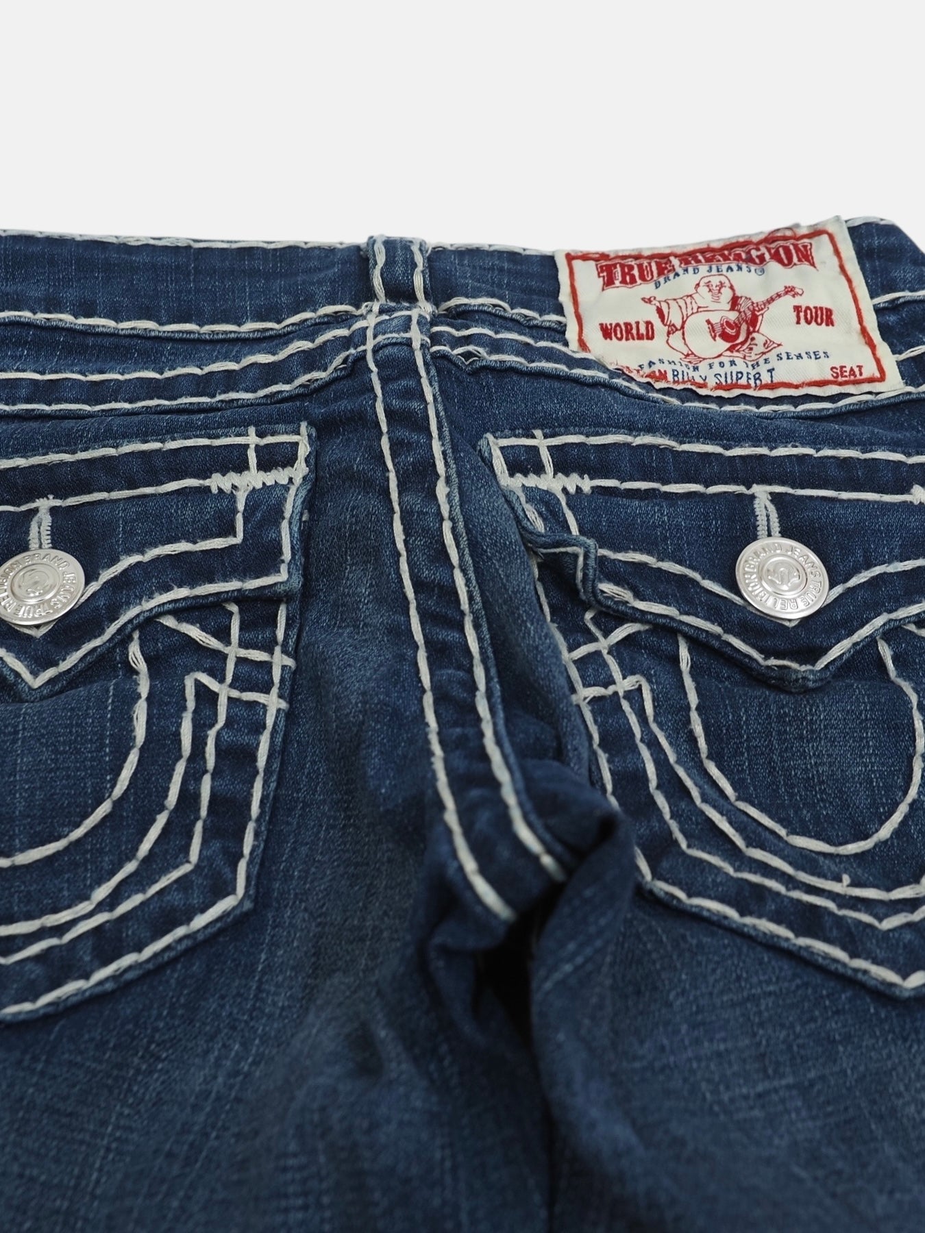 Vintage Straight True Religion Damen Jeans XS