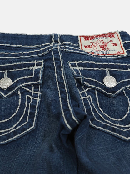 Vintage Straight True Religion Damen Jeans XS