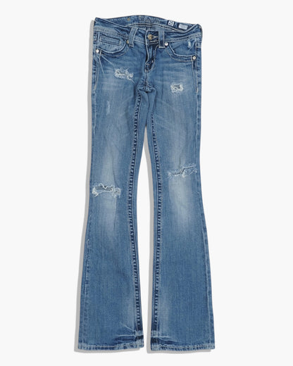 Vintage Bootcut Miss Me Jeans Damen S