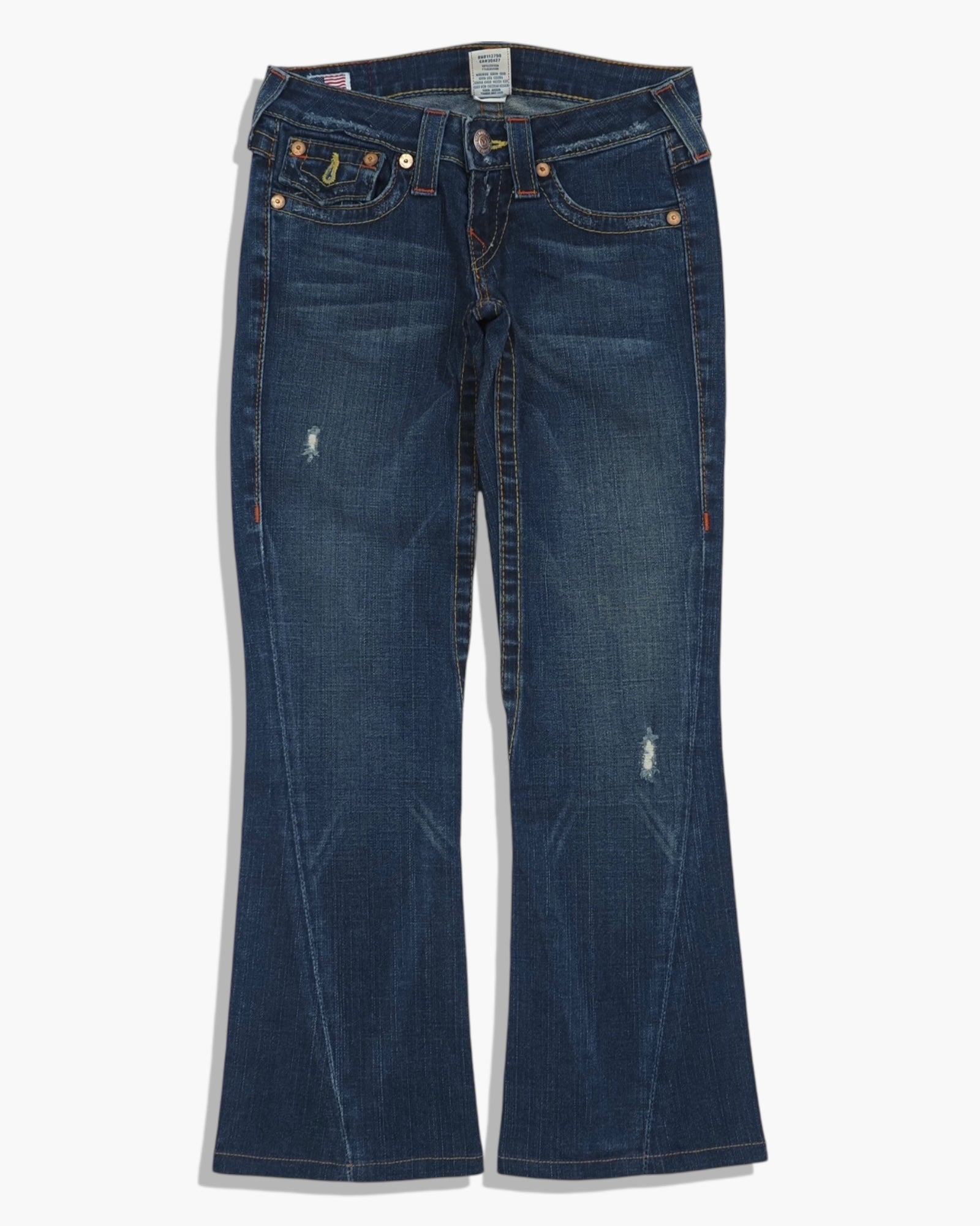 Vintage Flared True Religion Jeans Damen S