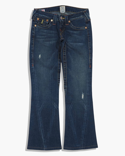 Vintage Flared True Religion Jeans Damen S