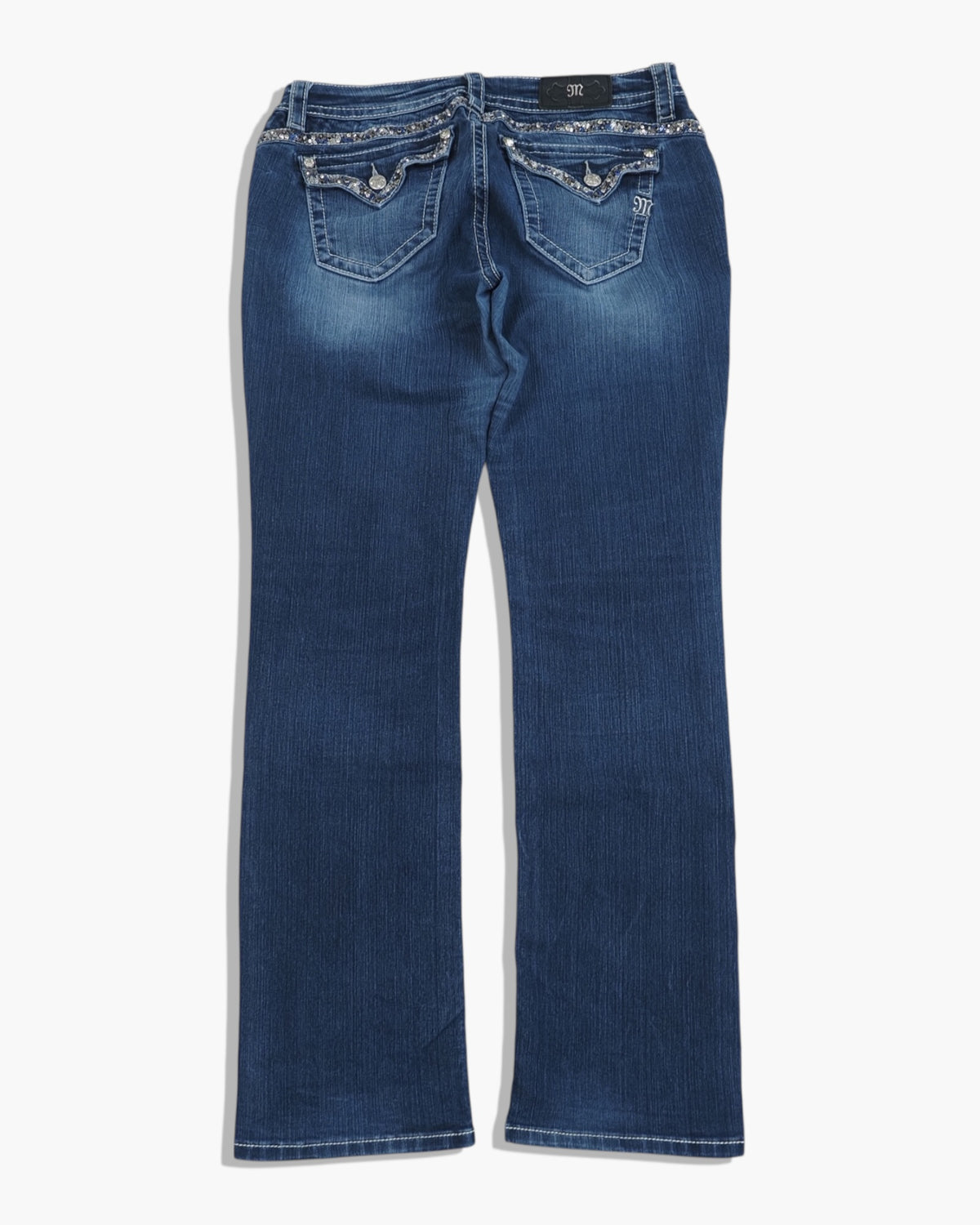 Vintage Straight Miss Me Jeans Damen L