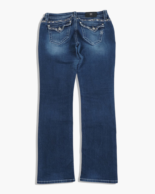 Vintage Straight Miss Me Jeans Damen L