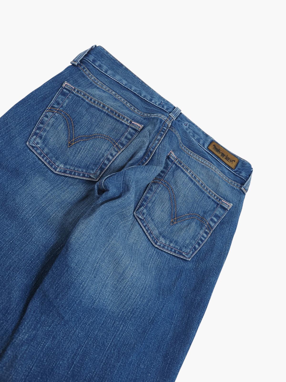 Vintage Flared Levis Jeans Damen M