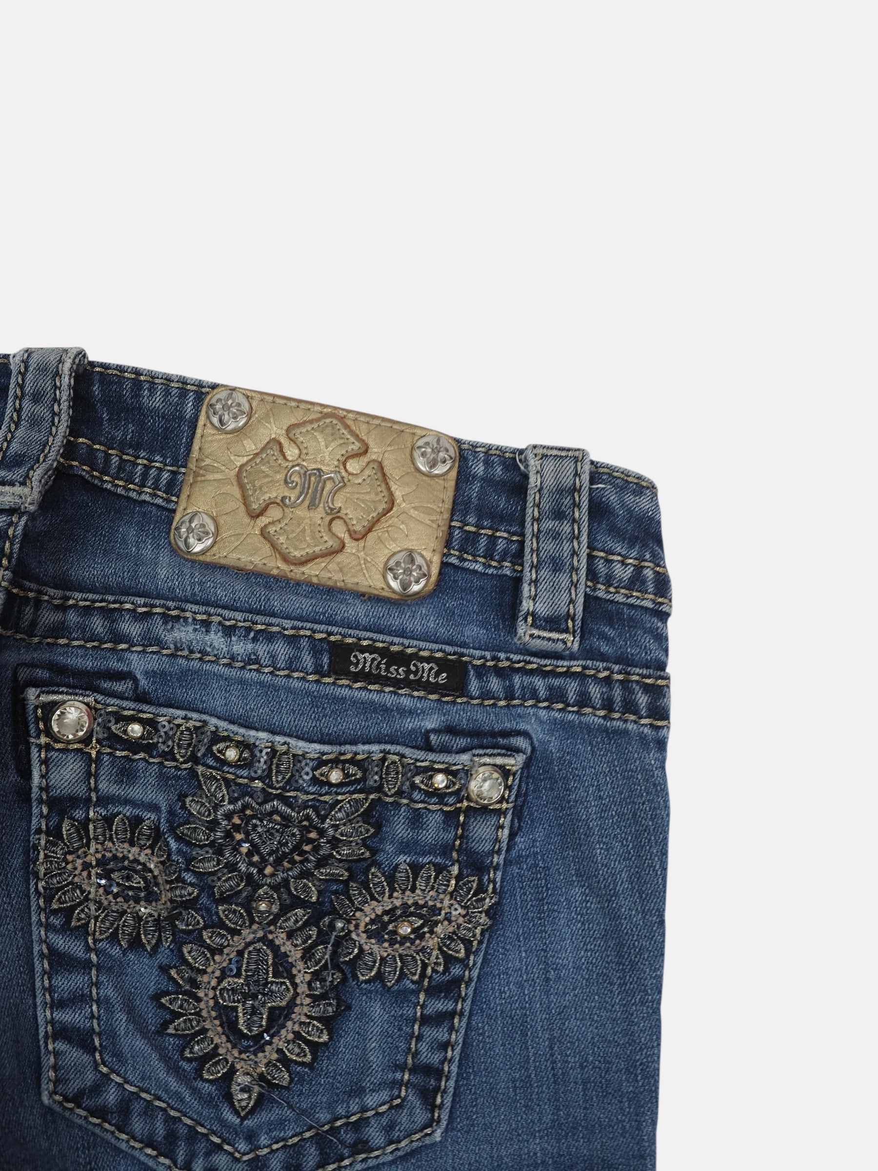 Vintage Bootcut Miss Me Jeans Damen S