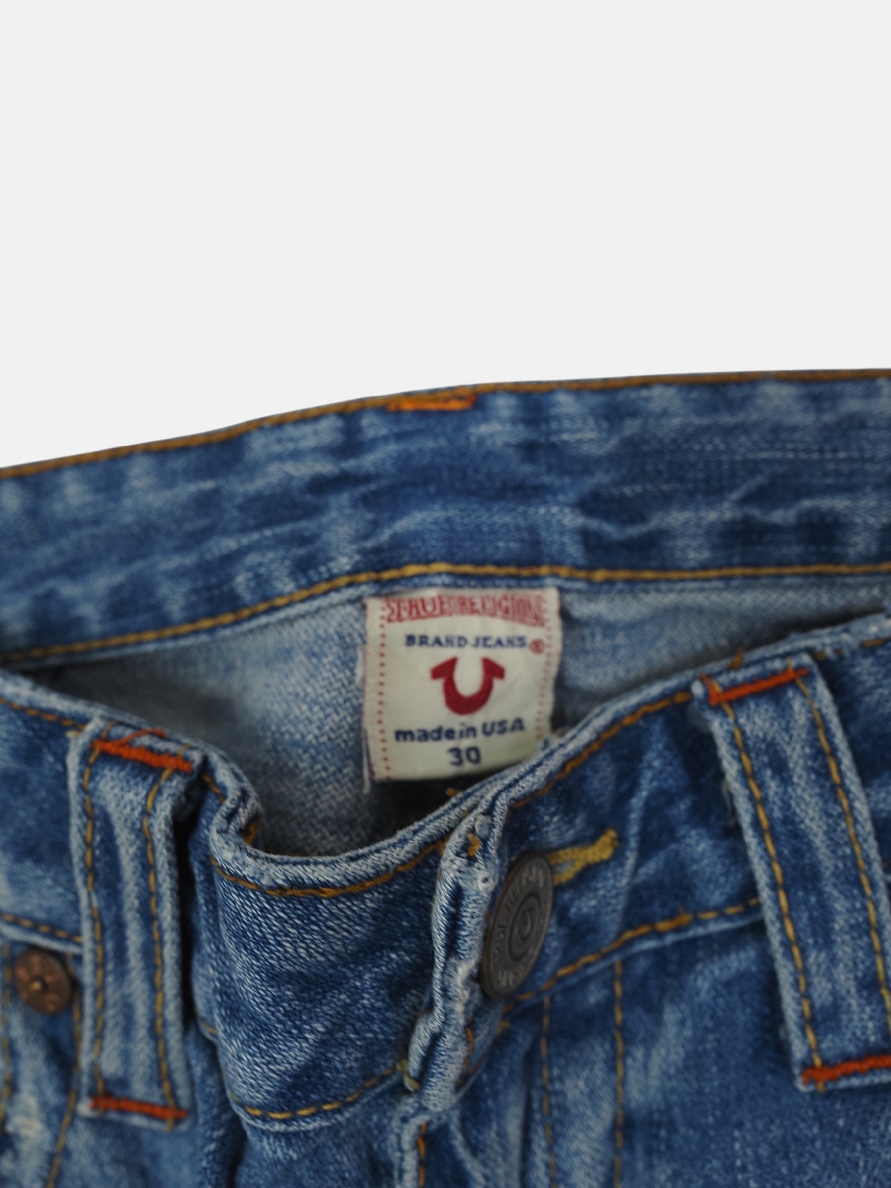 Vintage Straight True Religion Jeans Damen M