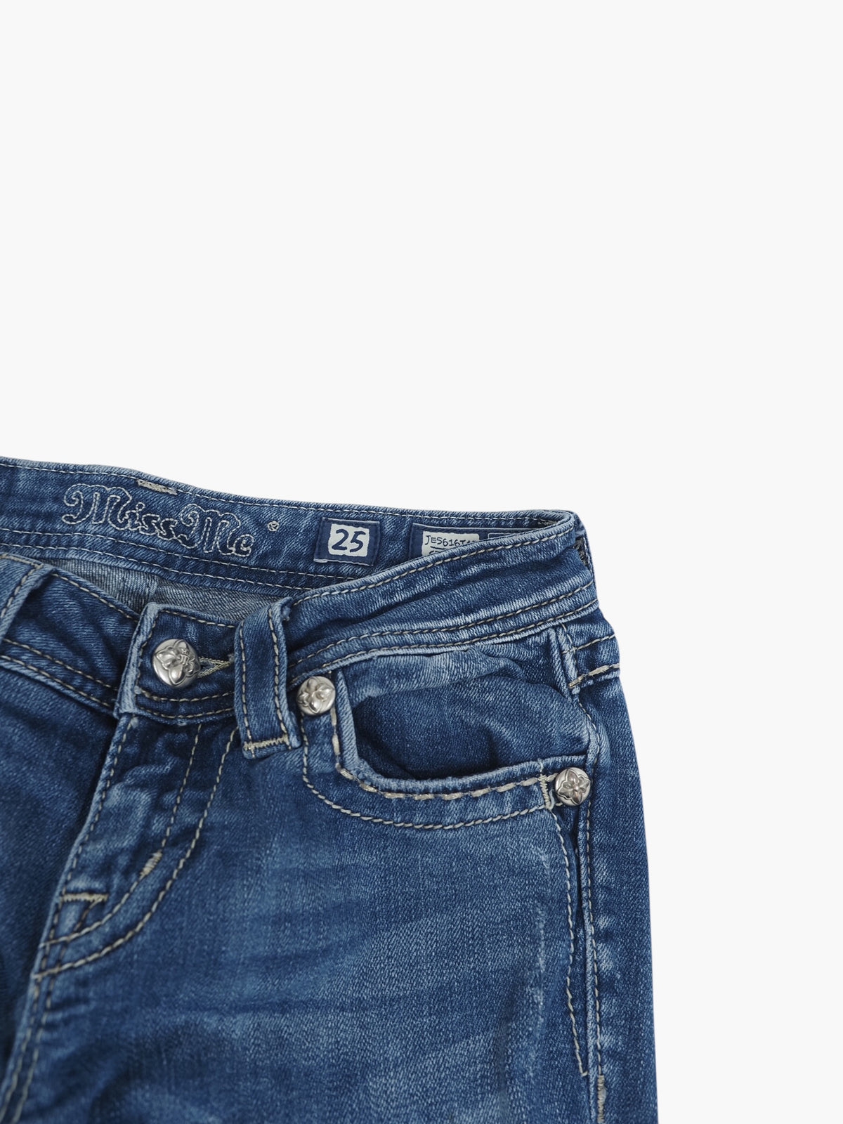 Vintage Straight Miss Me Jeans Damen XS