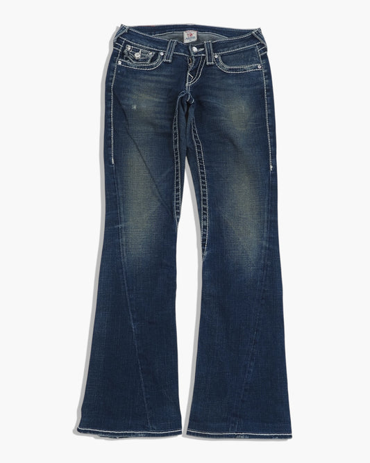 Vintage Flared True Religion Jeans Damen S