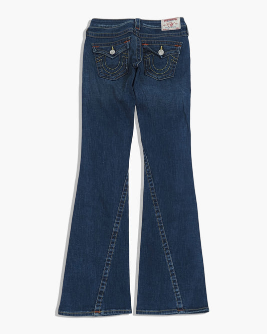 Vintage Flared True Religion Jeans Damen S