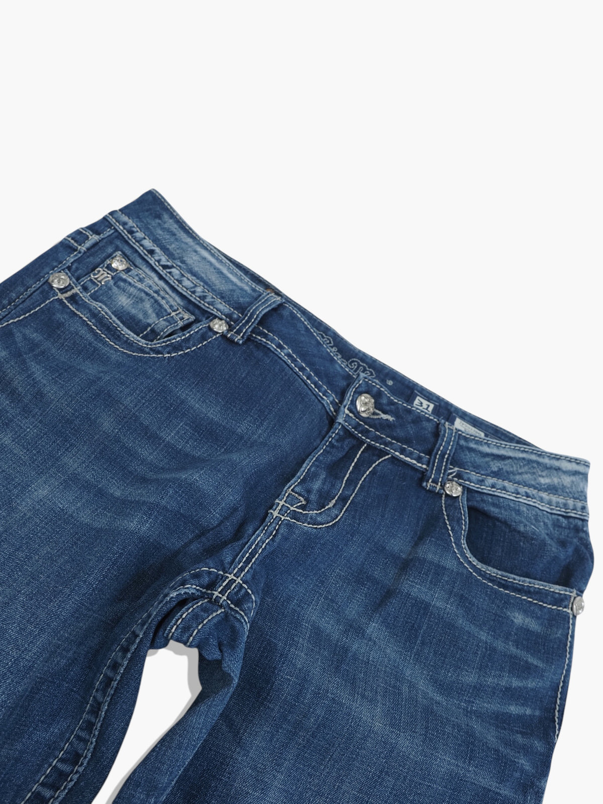 Vintage Bootcut Miss Me Jeans Damen L