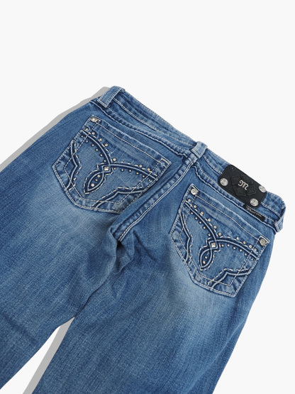 Vintage Bootcut Miss Me Jeans Damen S