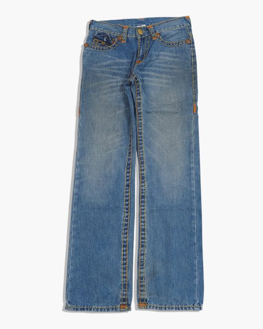 Vintage Straight True Religion Jeans Damen M