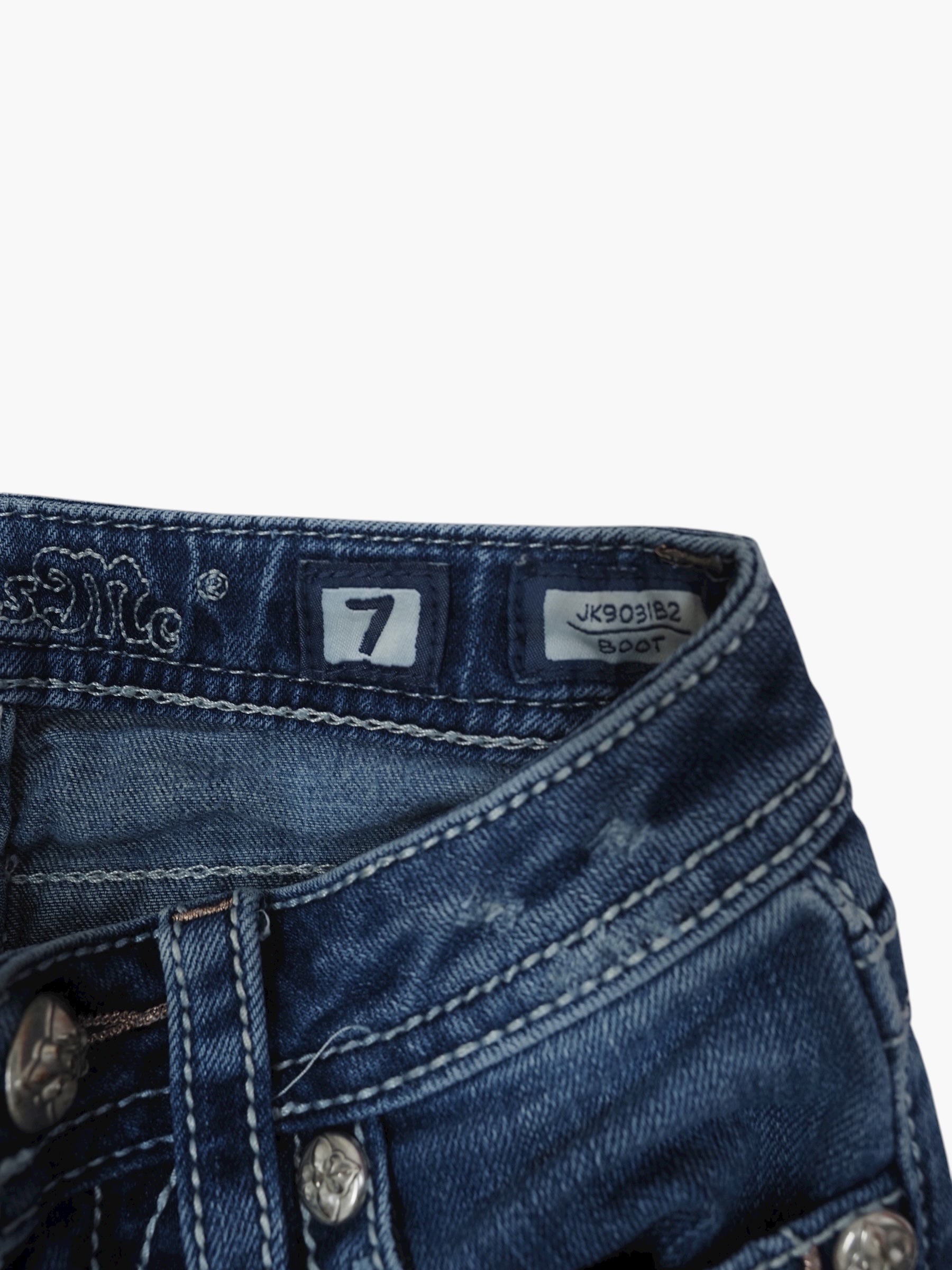 Vintage Bootcut Miss Me Jeans Damen XS