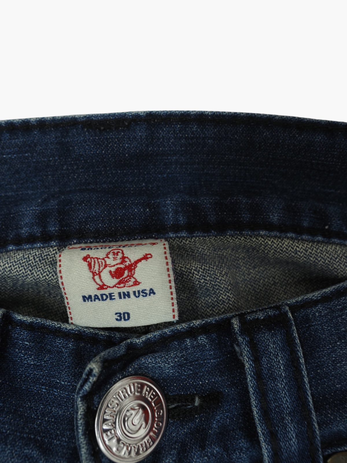 Vintage Straight True Religion Jeans Damen M