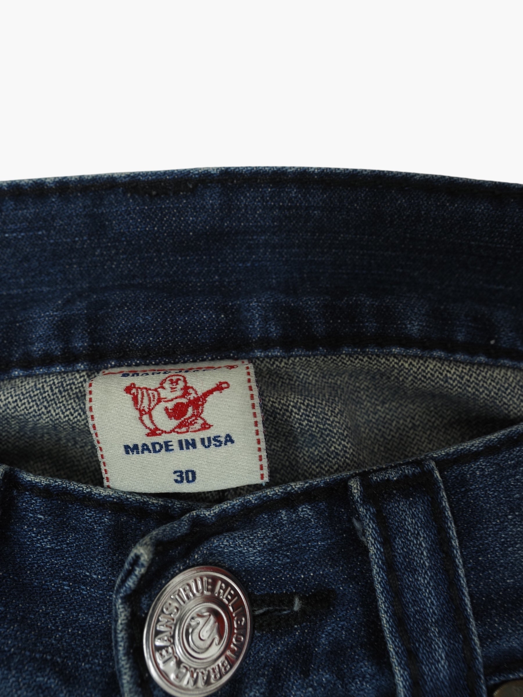 Vintage Straight True Religion Jeans Damen M