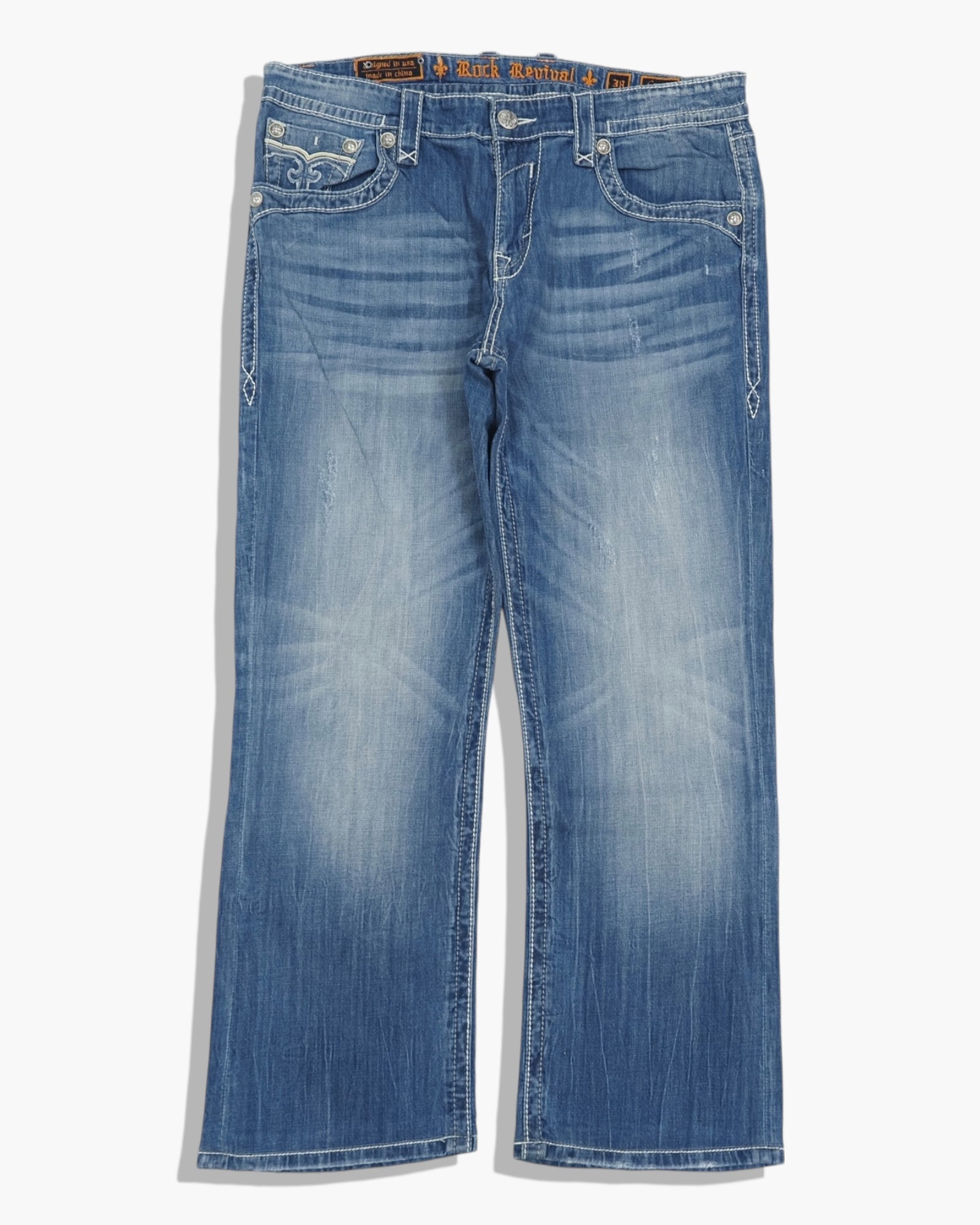 Vintage Baggy Rock Revival Herren L