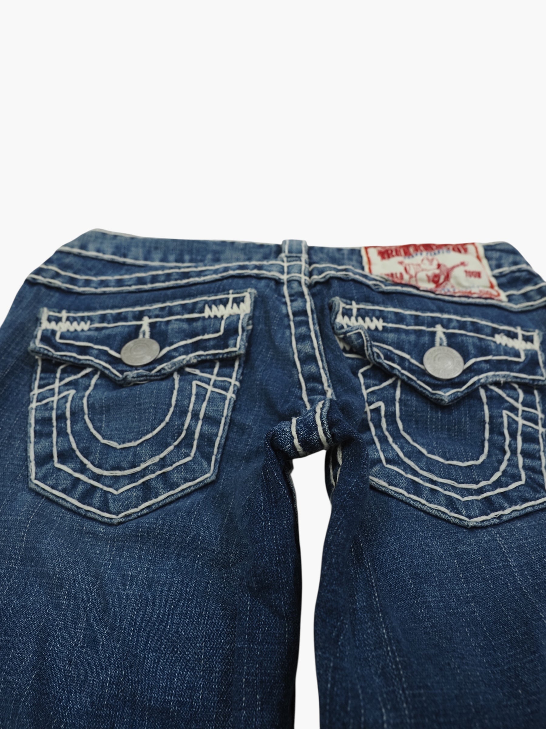 Vintage Straight True Religion Jeans Damen XS