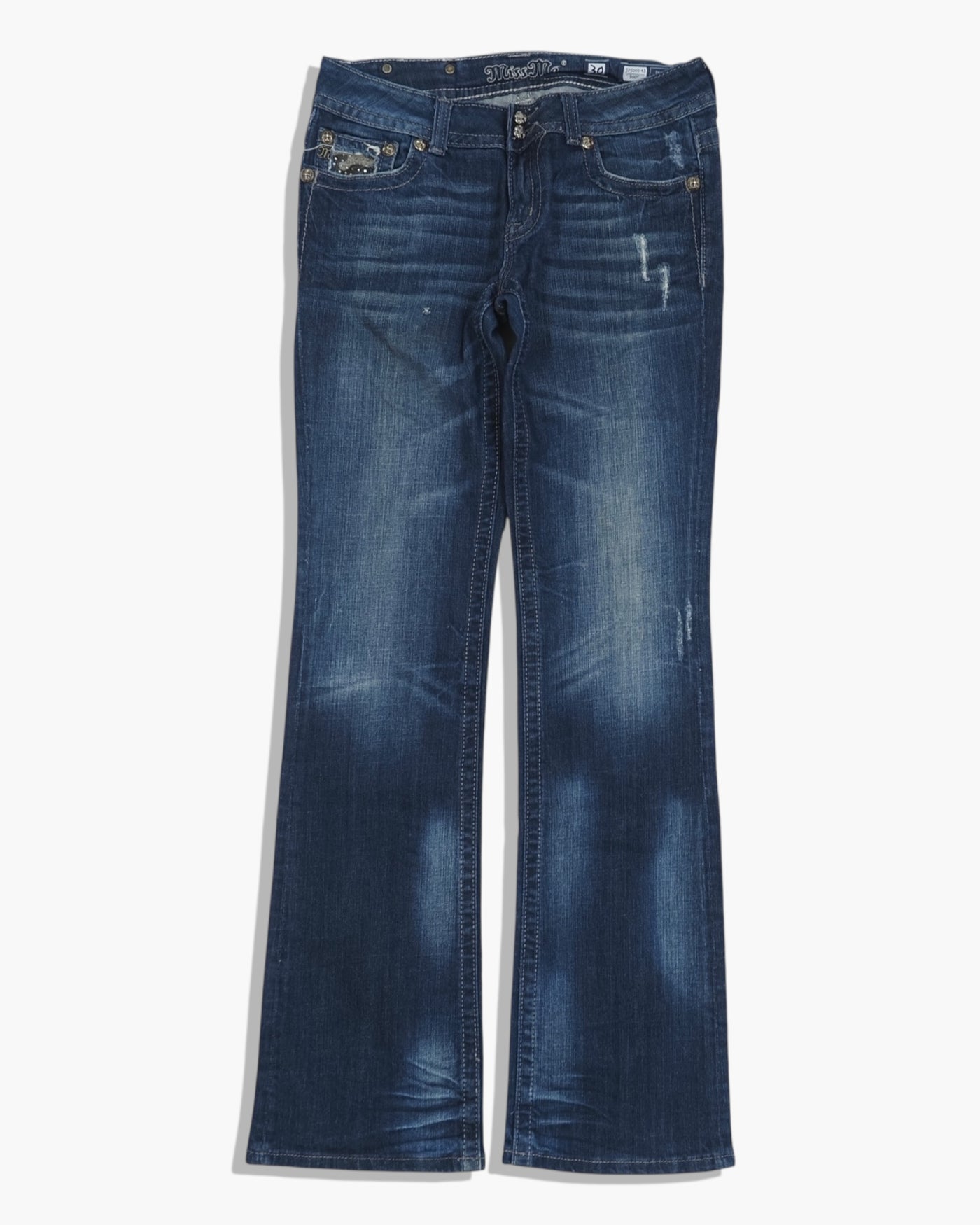 Vintage Bootcut Miss Me Jeans Damen M