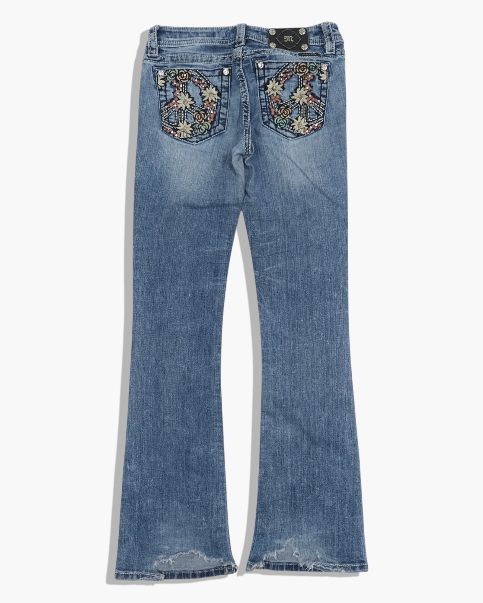 Vintage Bootcut Miss Me Jeans Damen M