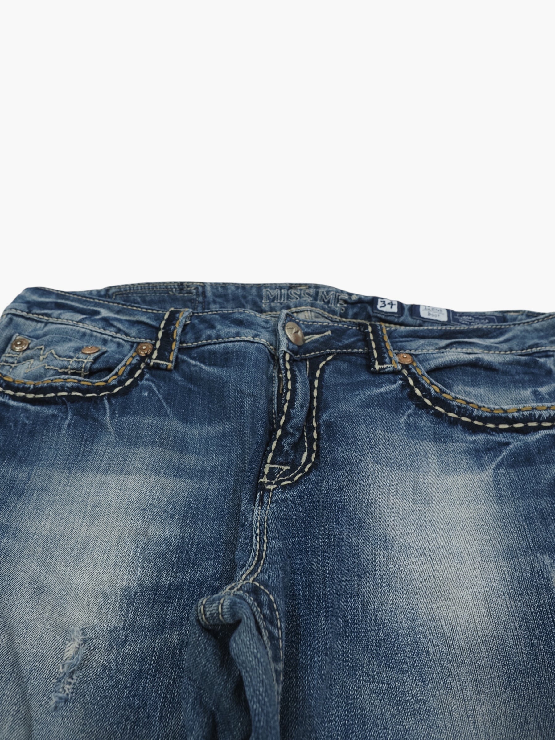 Vintage Bootcut Miss Me Jeans Damen L