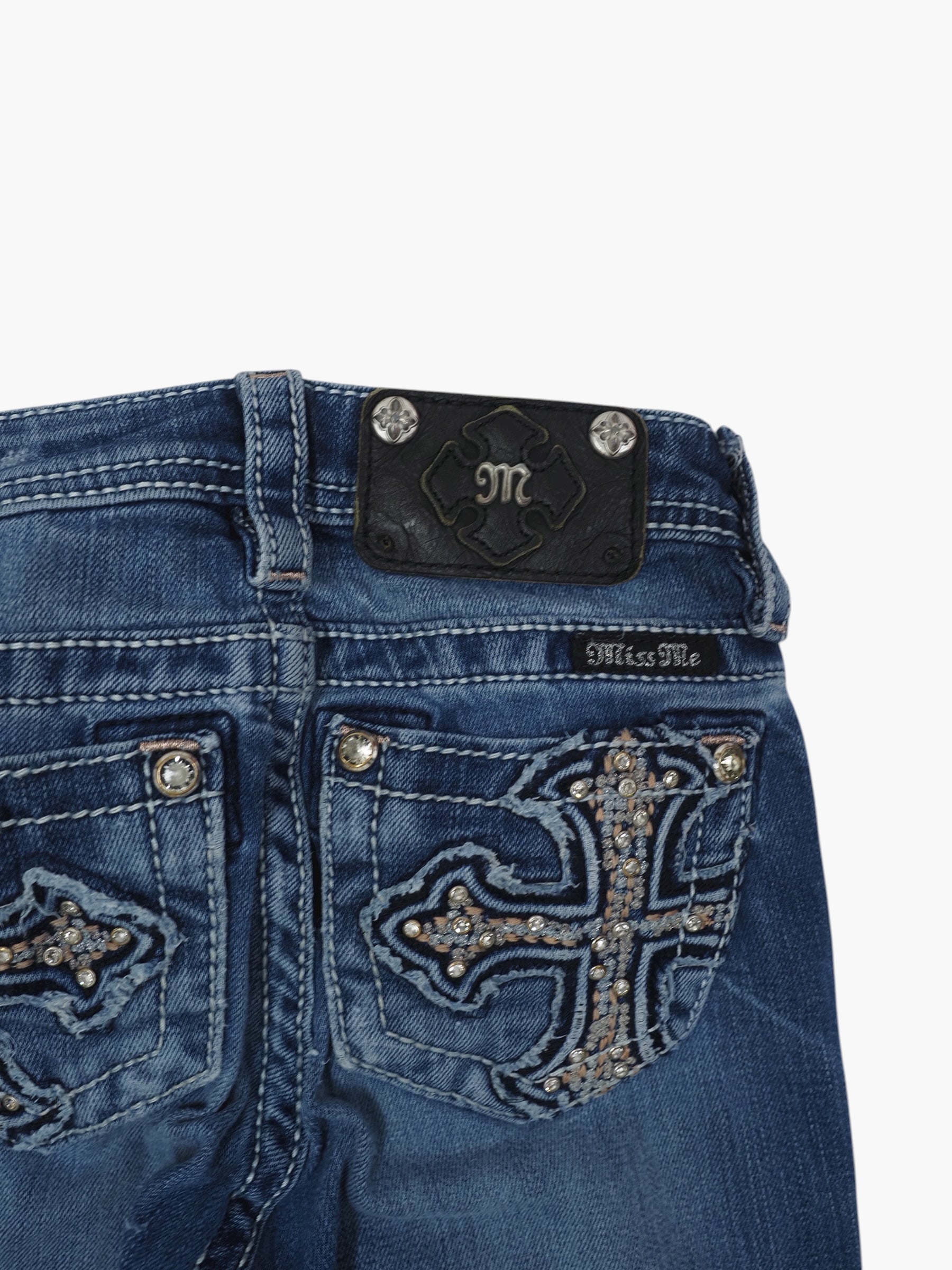 Vintage Bootcut Miss Me Jeans Damen XS