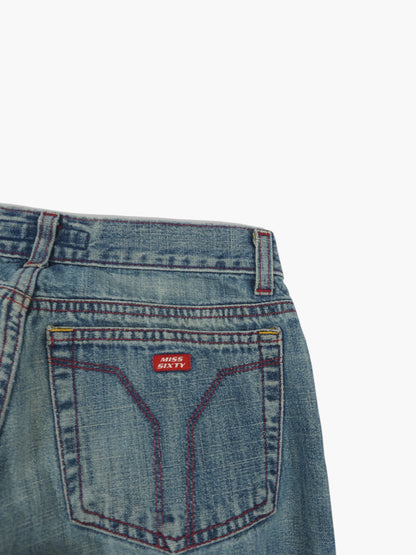 Vintage Baggy Miss Sixty Jeans Damen XS