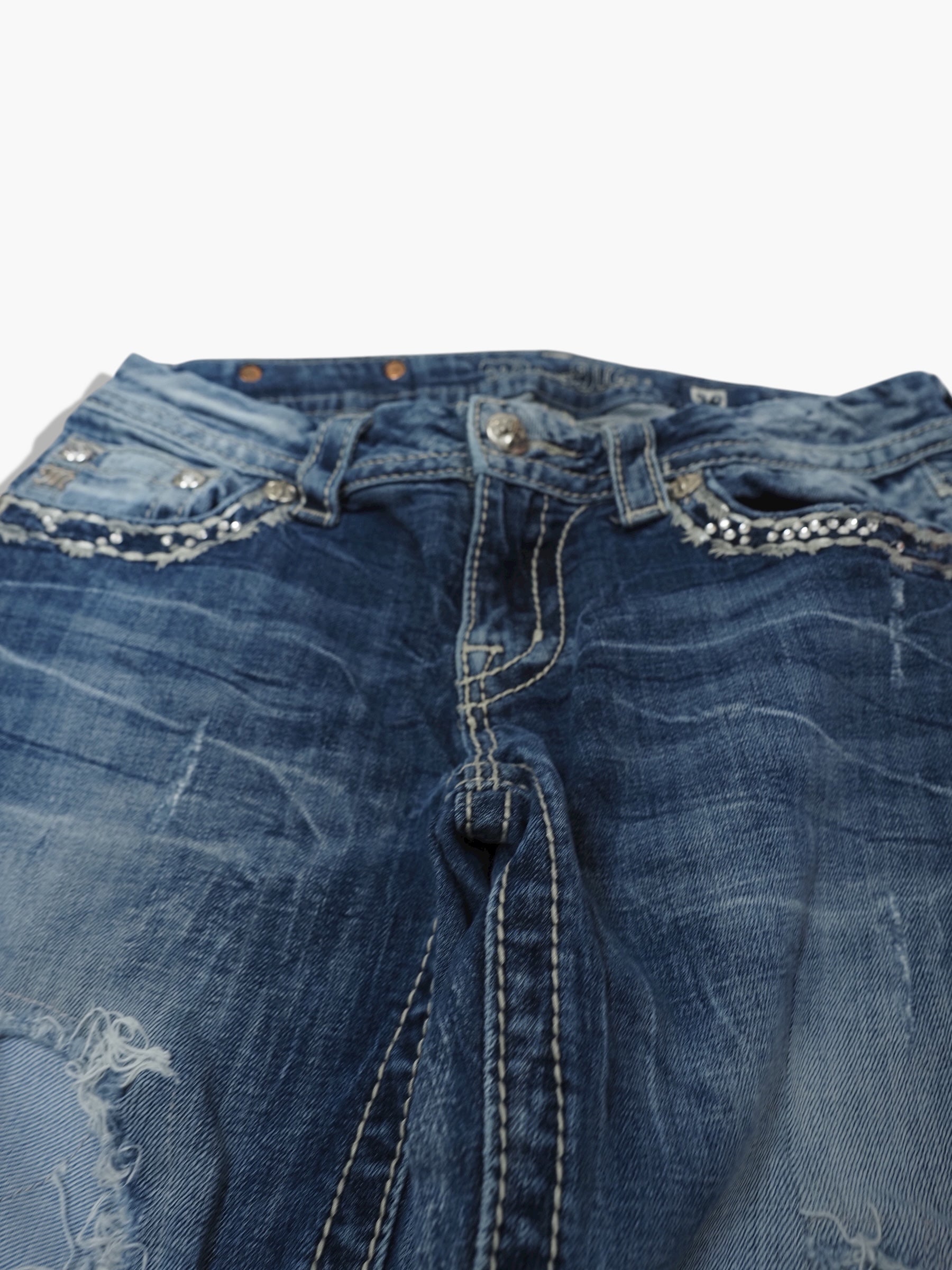 Vintage Bootcut Miss Me Jeans Damen M